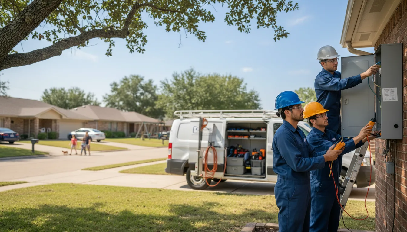 Certified electrician providing emergency electrical services in Holland, MO